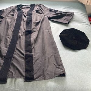 PhD Graduation Regalia (UC Berkeley Hood) - size small